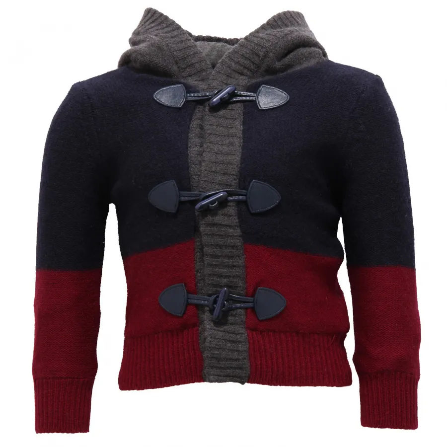 3529V maglione bimbo ASTON MARTIN cardigan blue sweater boy kid