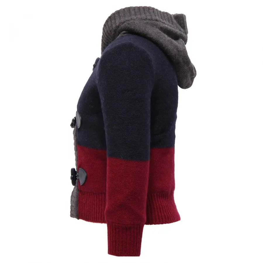 3529V maglione bimbo ASTON MARTIN cardigan blue sweater boy kid