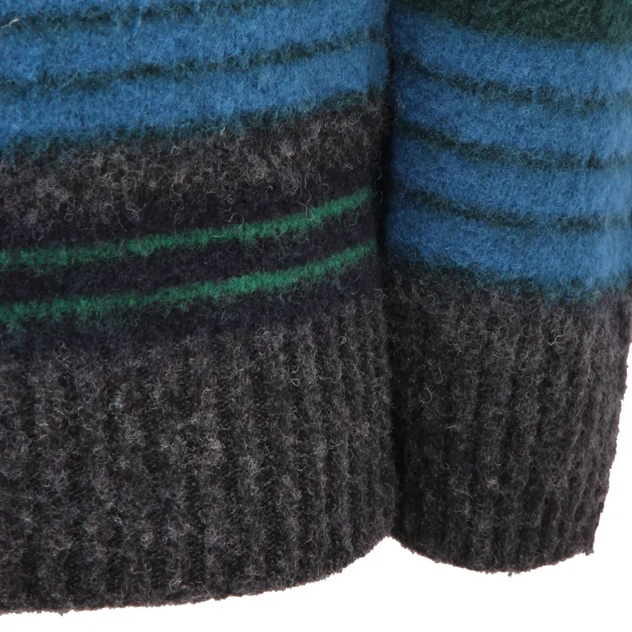 5428AF maglione uomo ALTEA grey/multicolor wool sweater man
