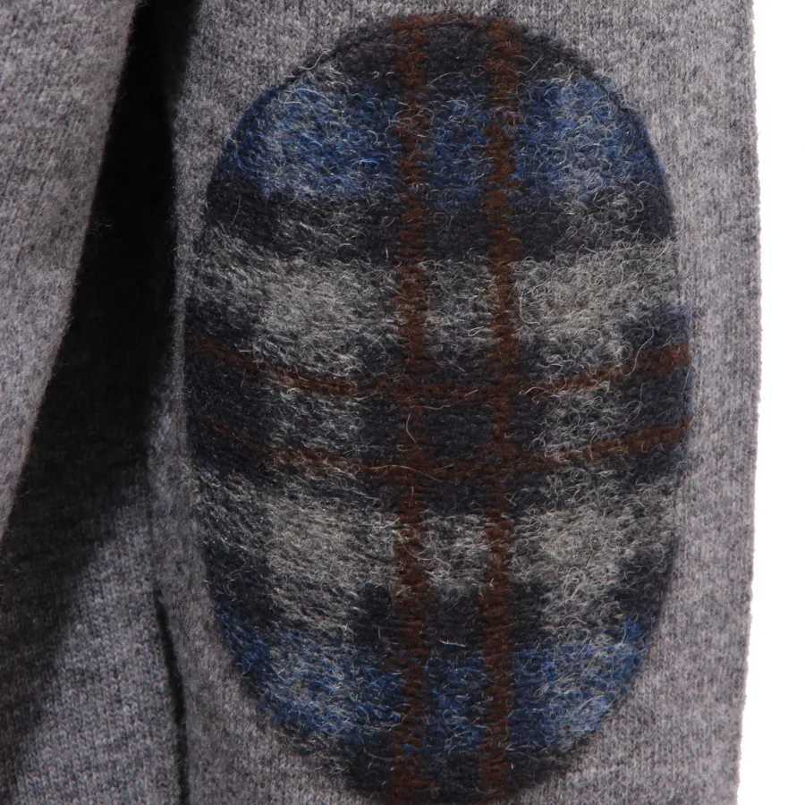5434AF maglione uomo ALTEA grey melange wool sweater men