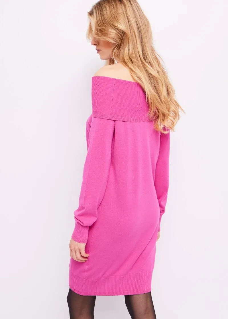 Abito corto in maglia