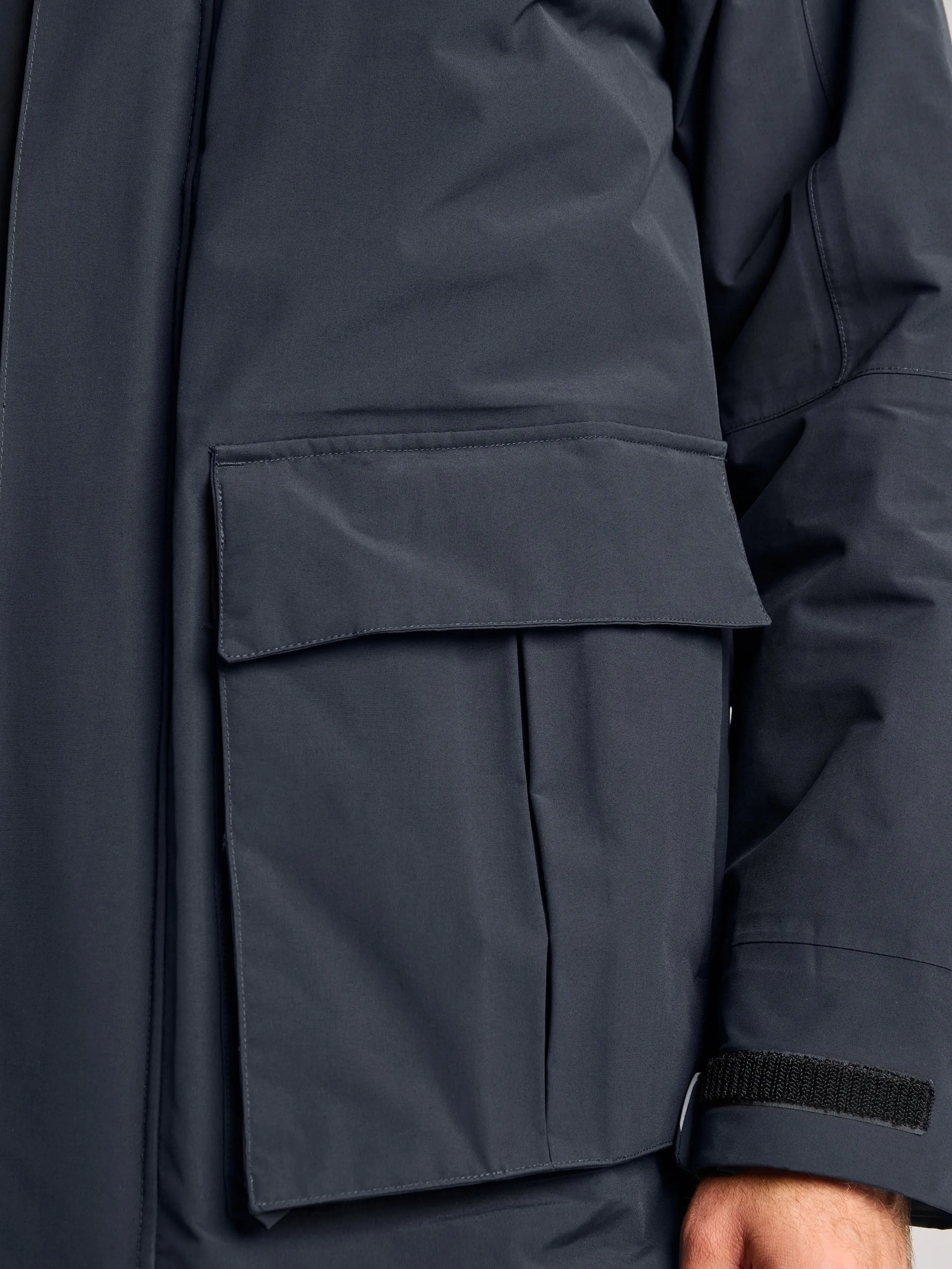   ACT ETNZ LONG PARKA Giacca Emirates Team New Zealand