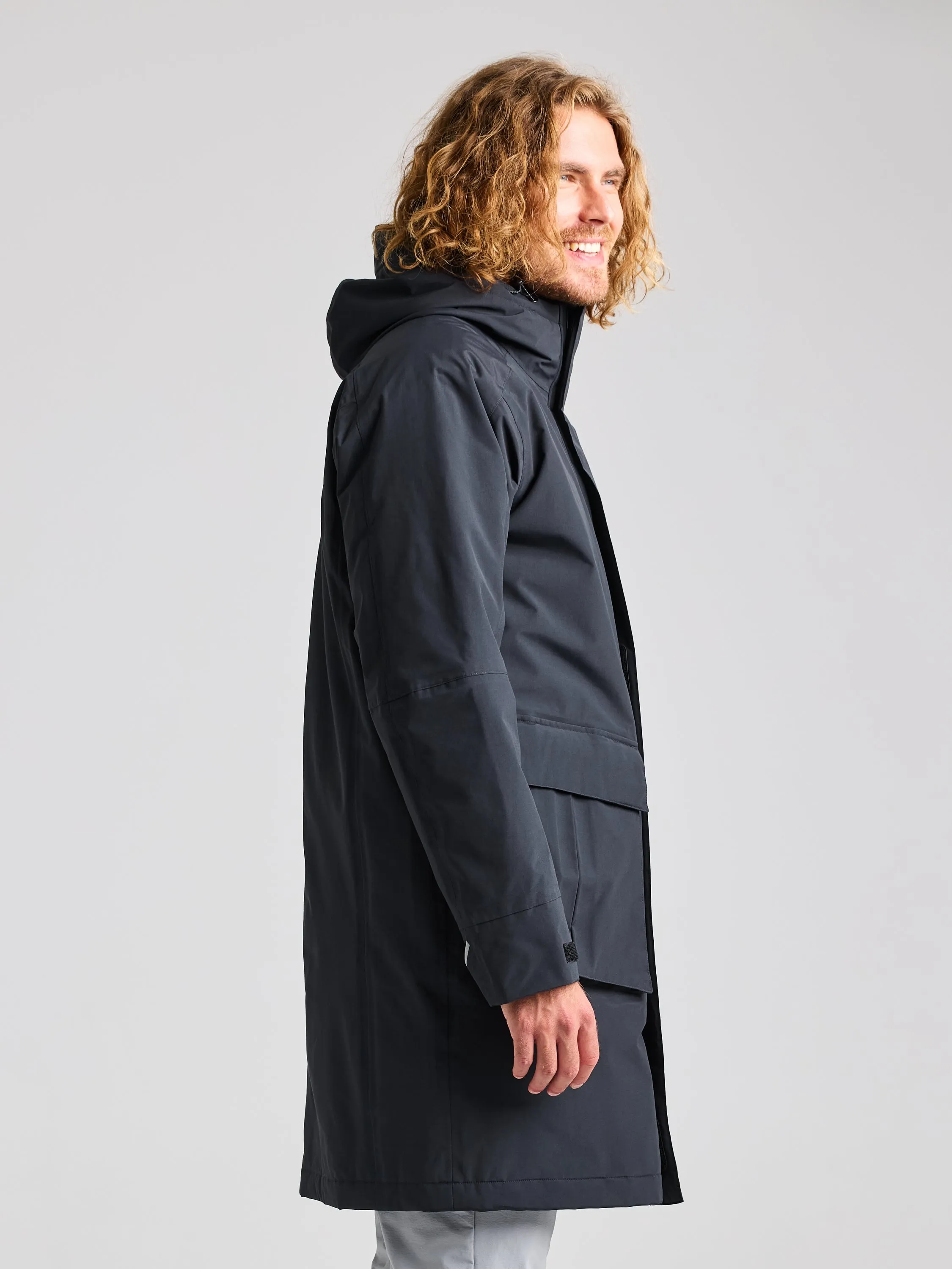   ACT ETNZ LONG PARKA Giacca Emirates Team New Zealand