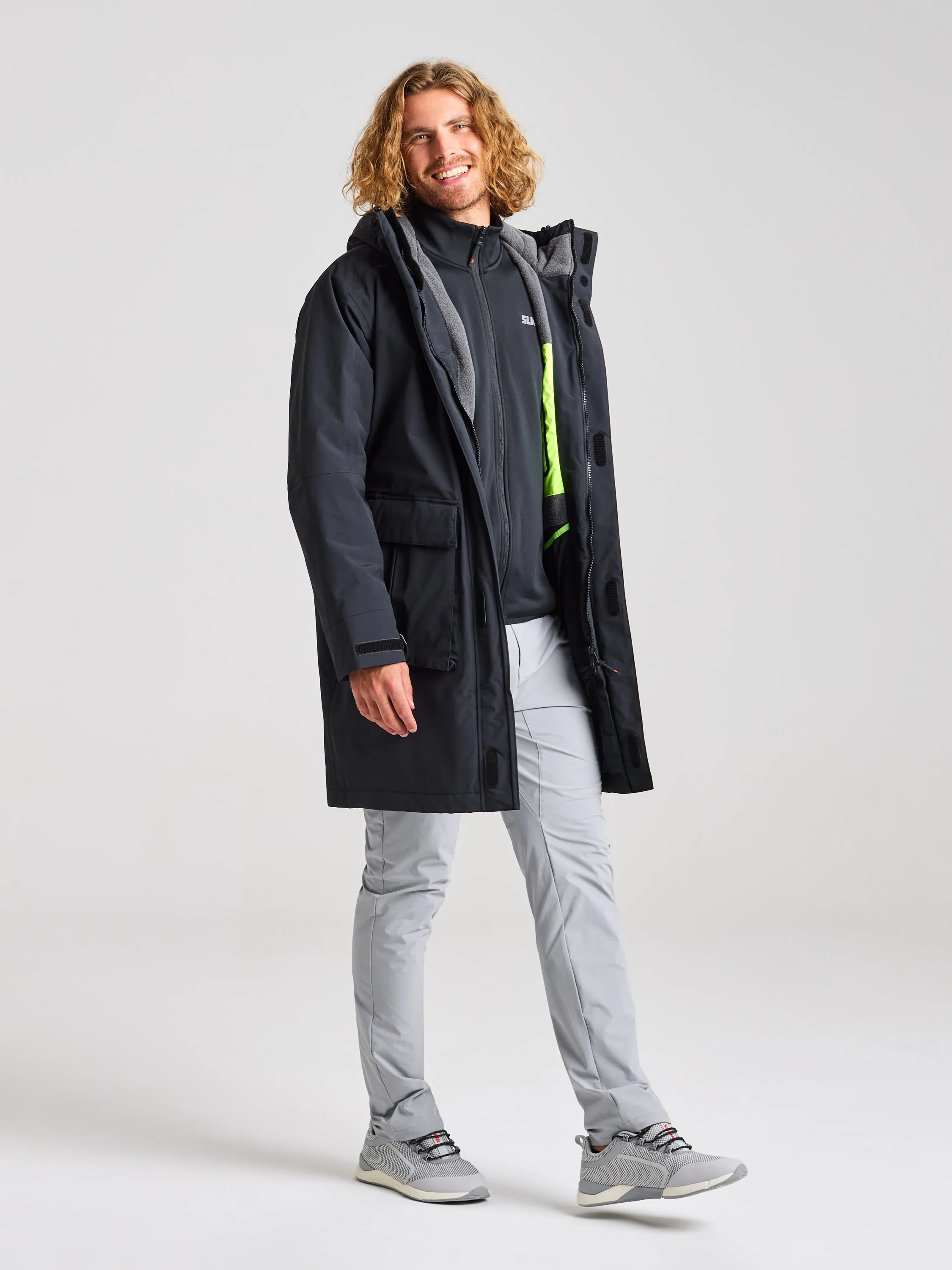   ACT ETNZ LONG PARKA Giacca Emirates Team New Zealand