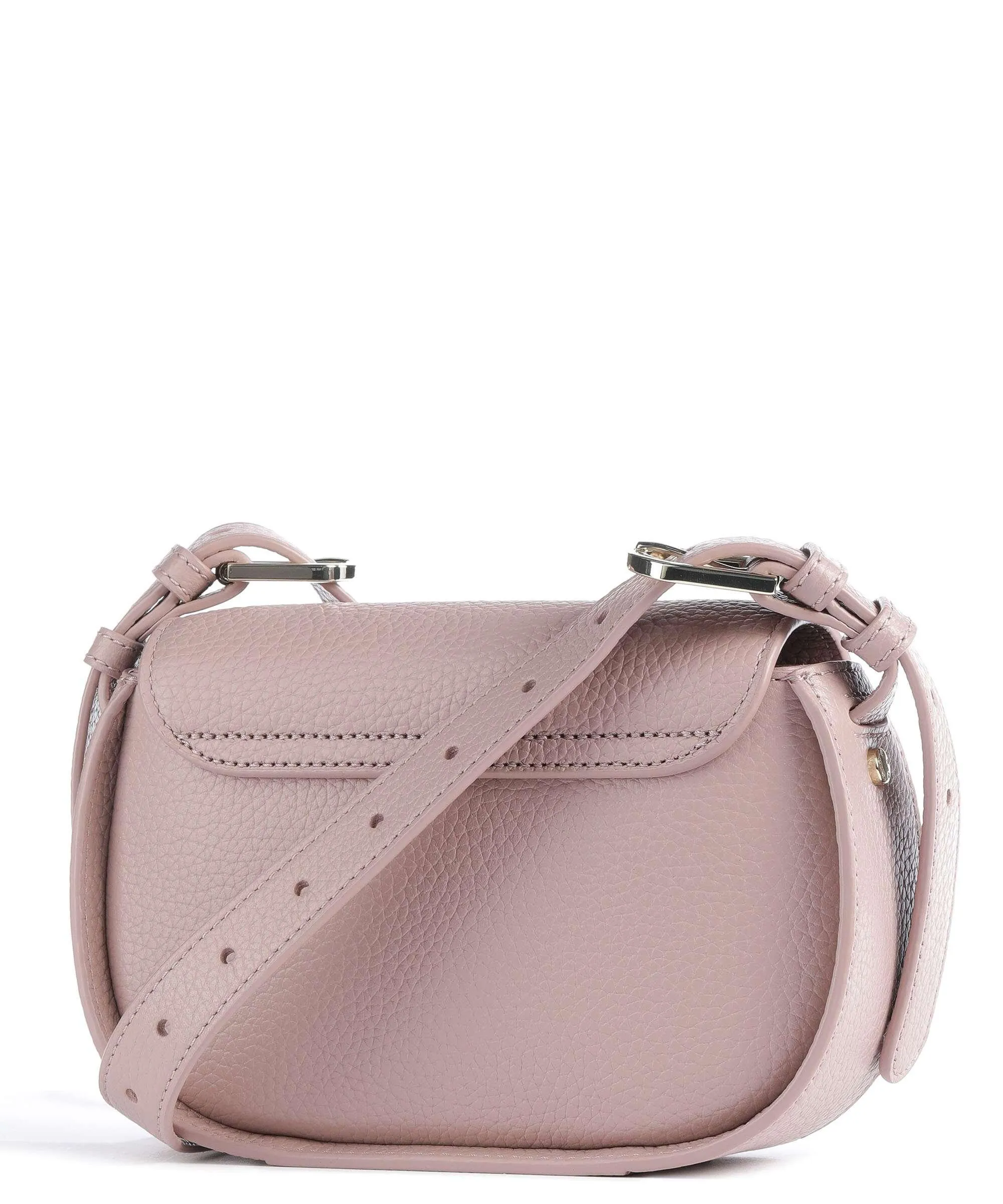  Aigner Ivy S Borsa a tracolla pelle di vacchetta grana rosa  