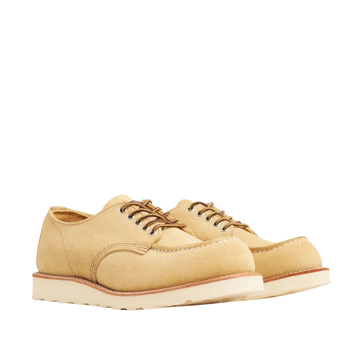 Allacciata Uomo Red Wing Shop Moc Oxford Beige