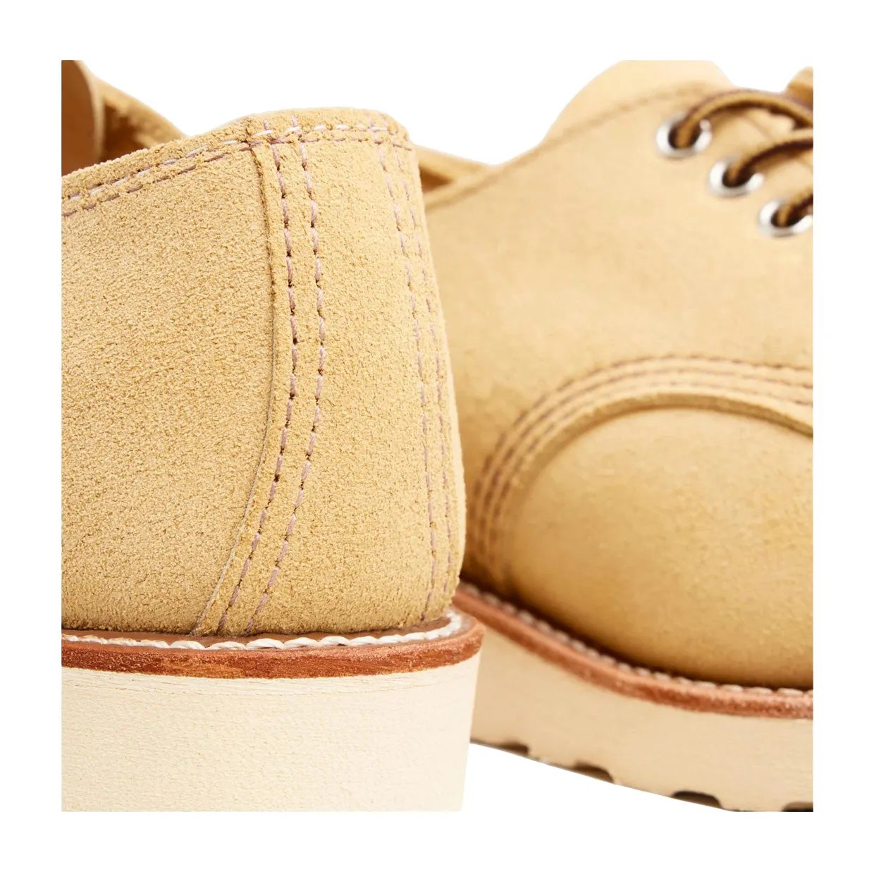 Allacciata Uomo Red Wing Shop Moc Oxford Beige