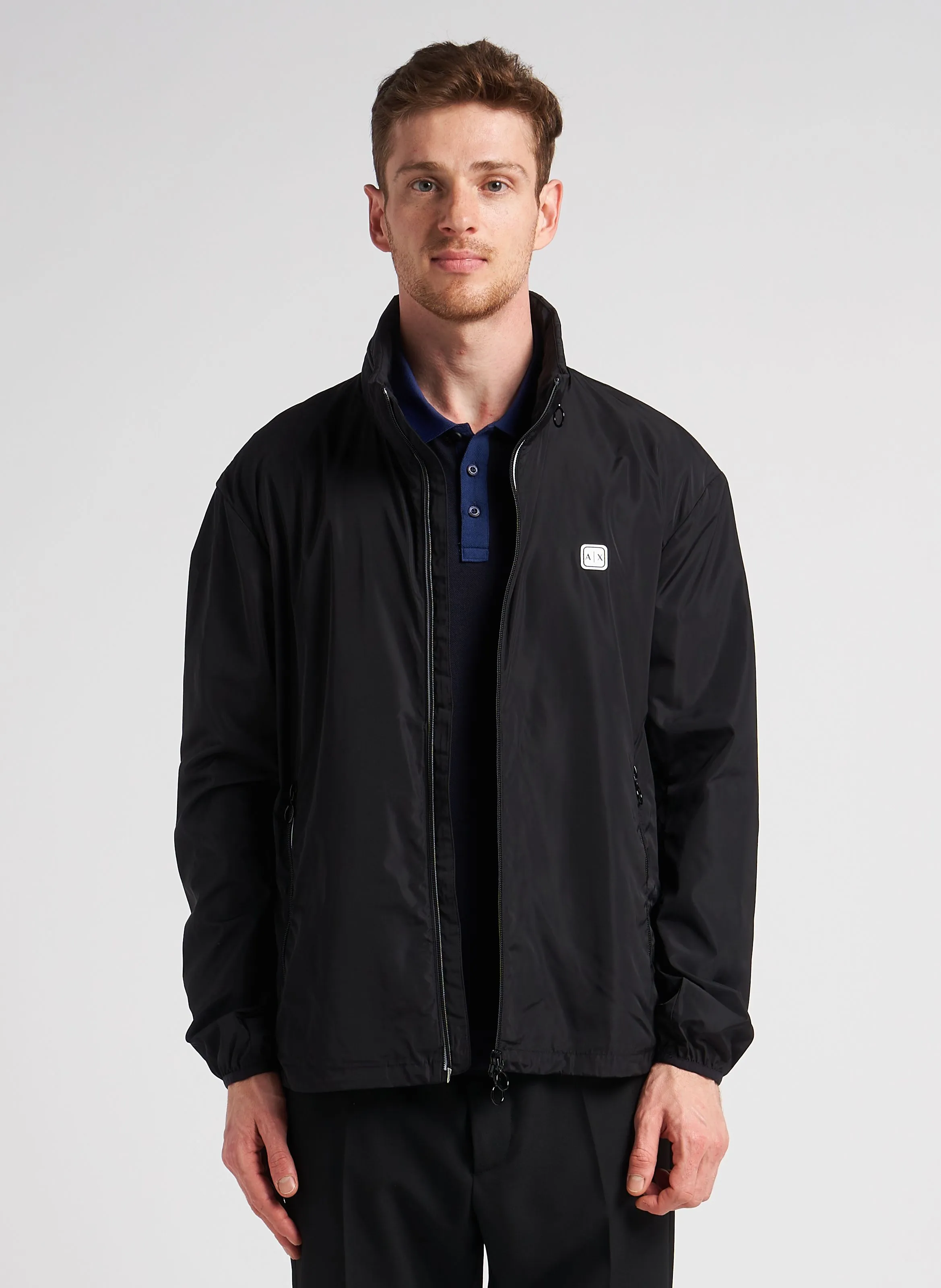  ARMANI EXCHANGE   Giacca a vento con collo alto | Nero