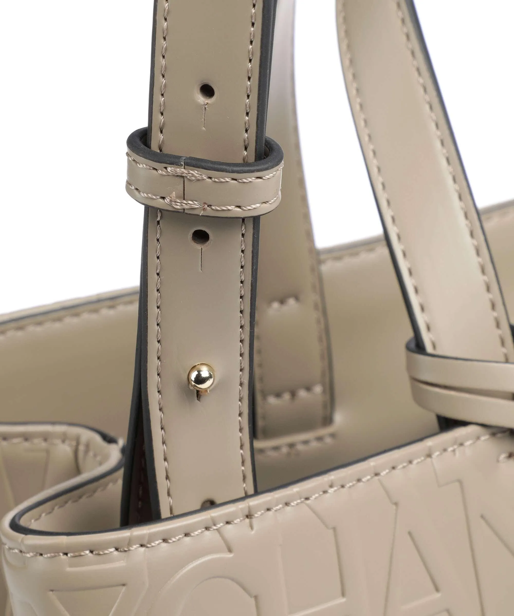  Armani Exchange Liz M Borsa a mano pelle sintetica taupe  
