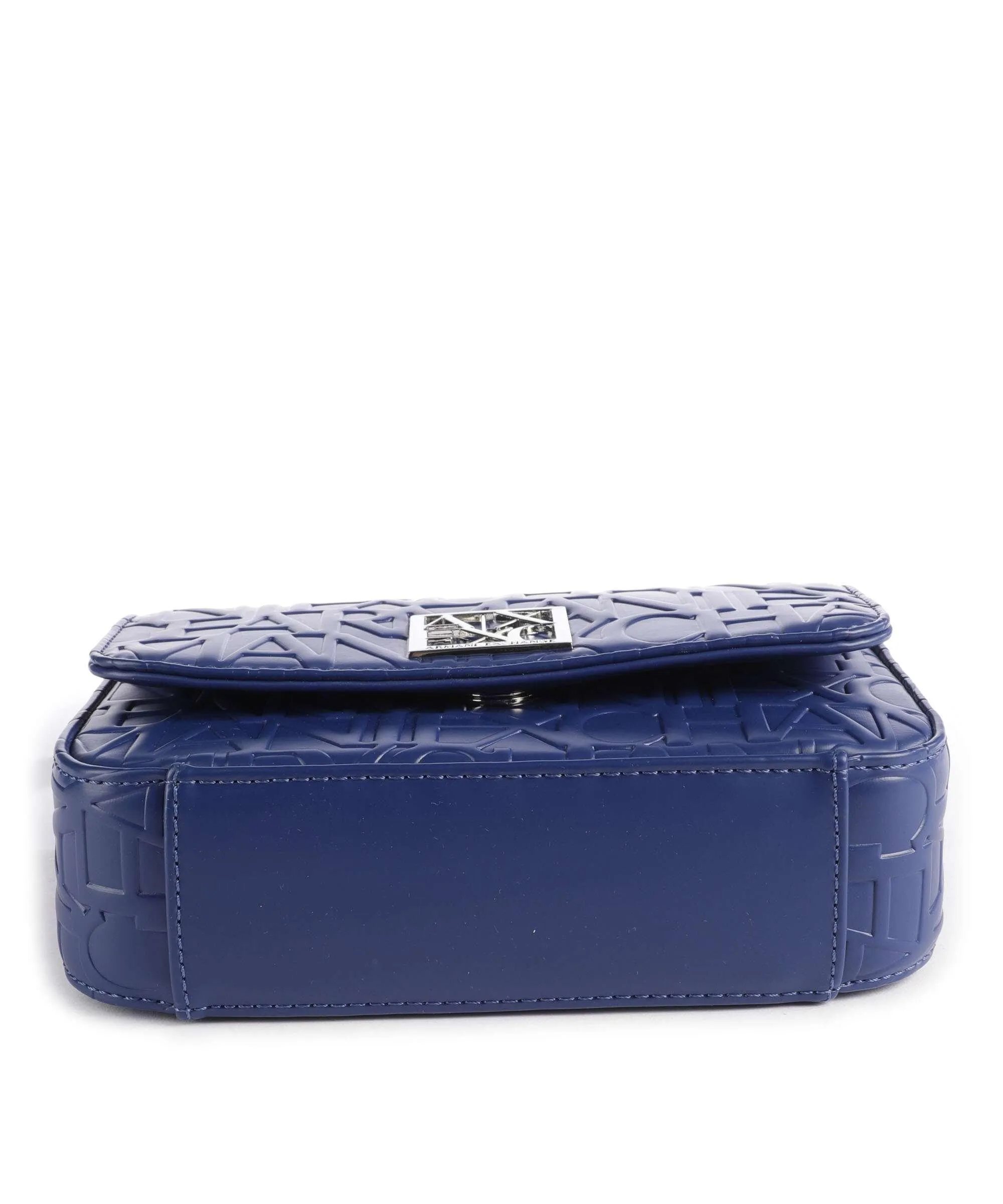  Armani Exchange Liz M Borsa a tracolla pelle sintetica blu  