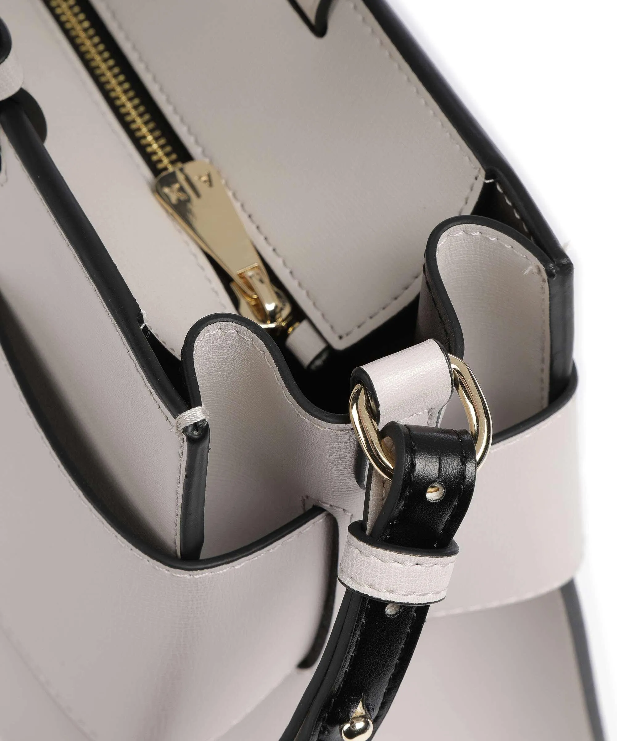  Armani Exchange Susie Borsa a mano pelle sintetica avorio  
