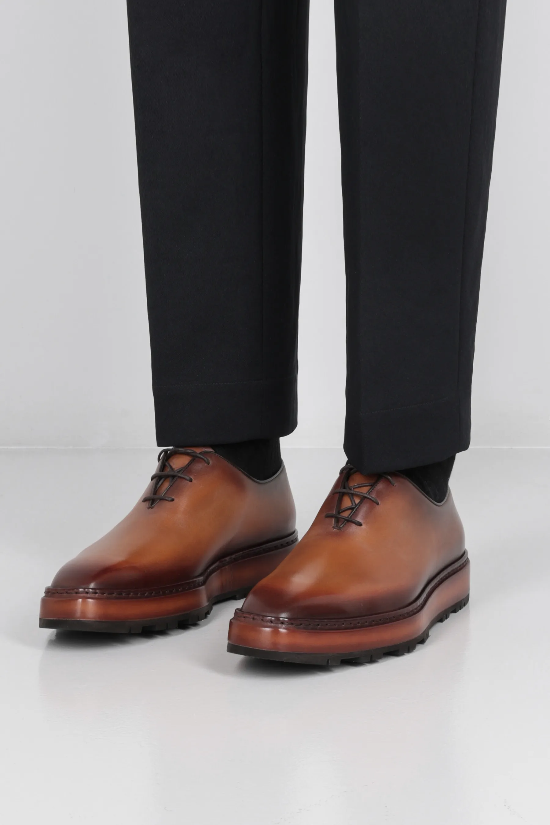  BERLUTI scarpa oxford Alessandro Alto in pelle Venezia 