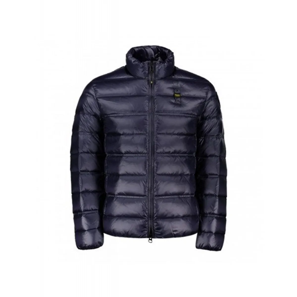 Blauer Piumino Uomo Collo alla Coreana Seth Blu