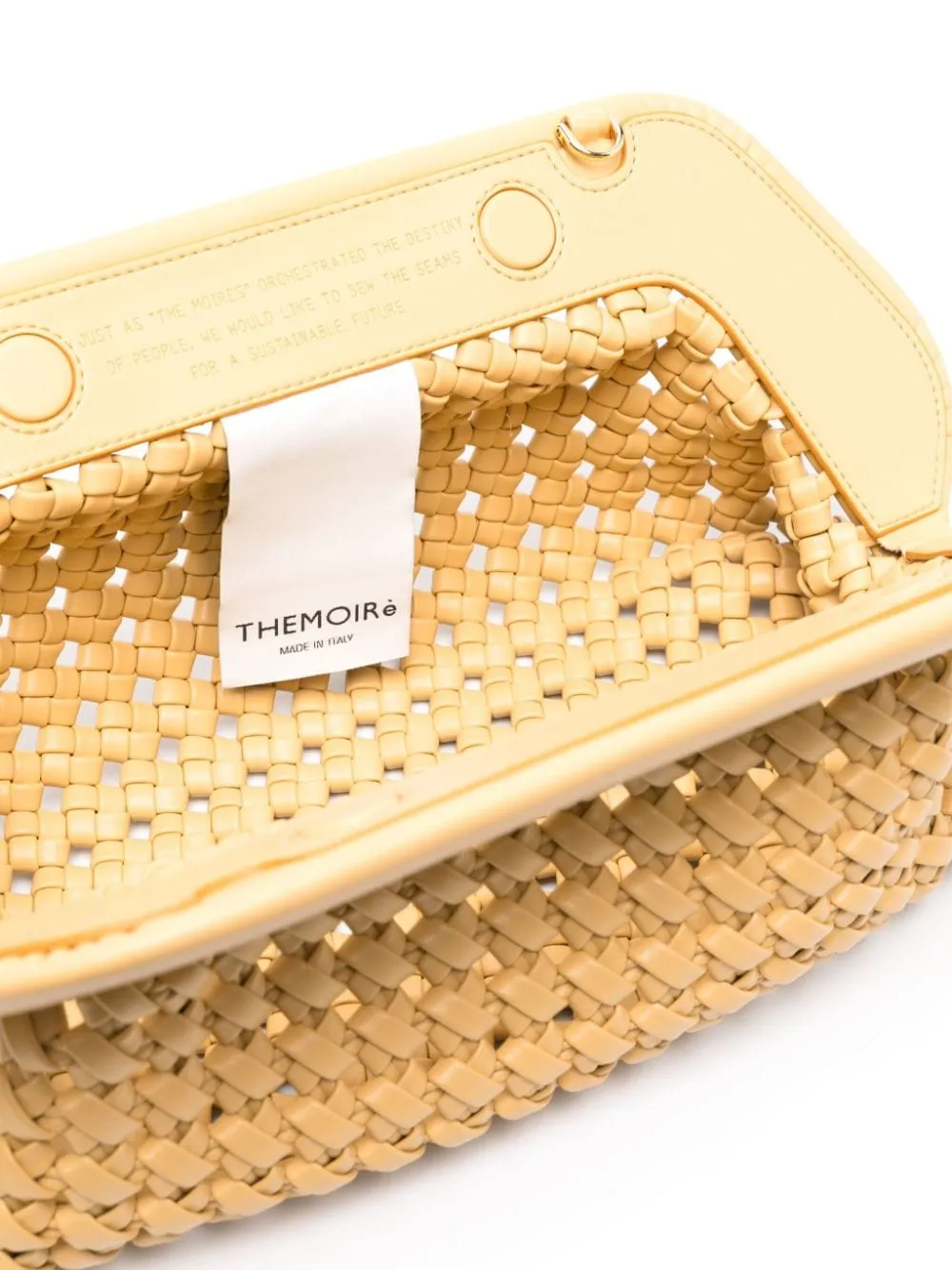 Borsa a tracolla Bios Knots in beige - donna