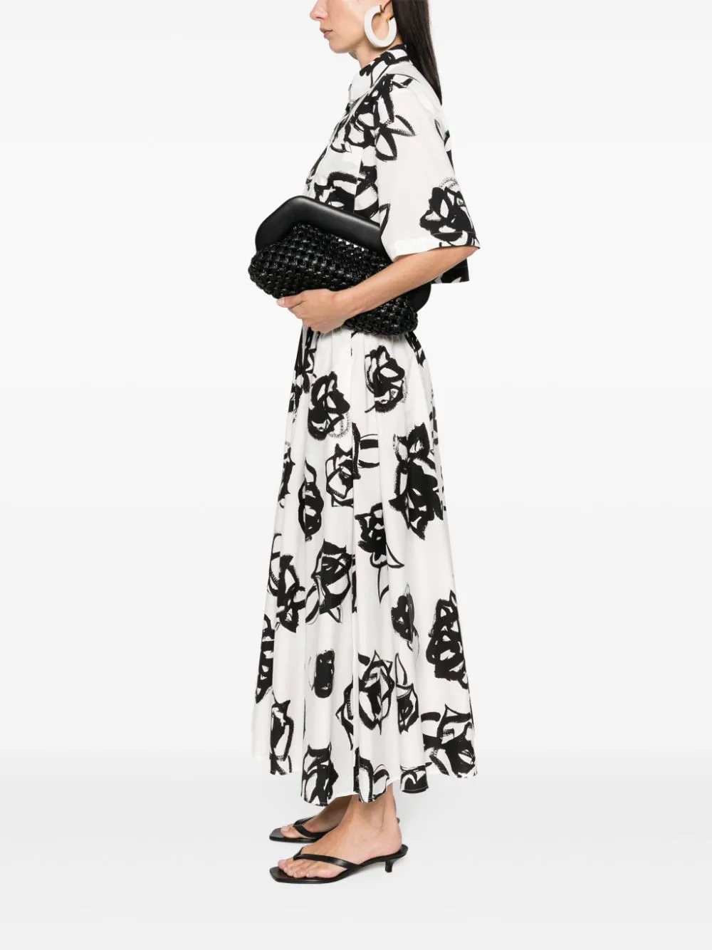 Borsa a tracolla bios knots in nero - donna
