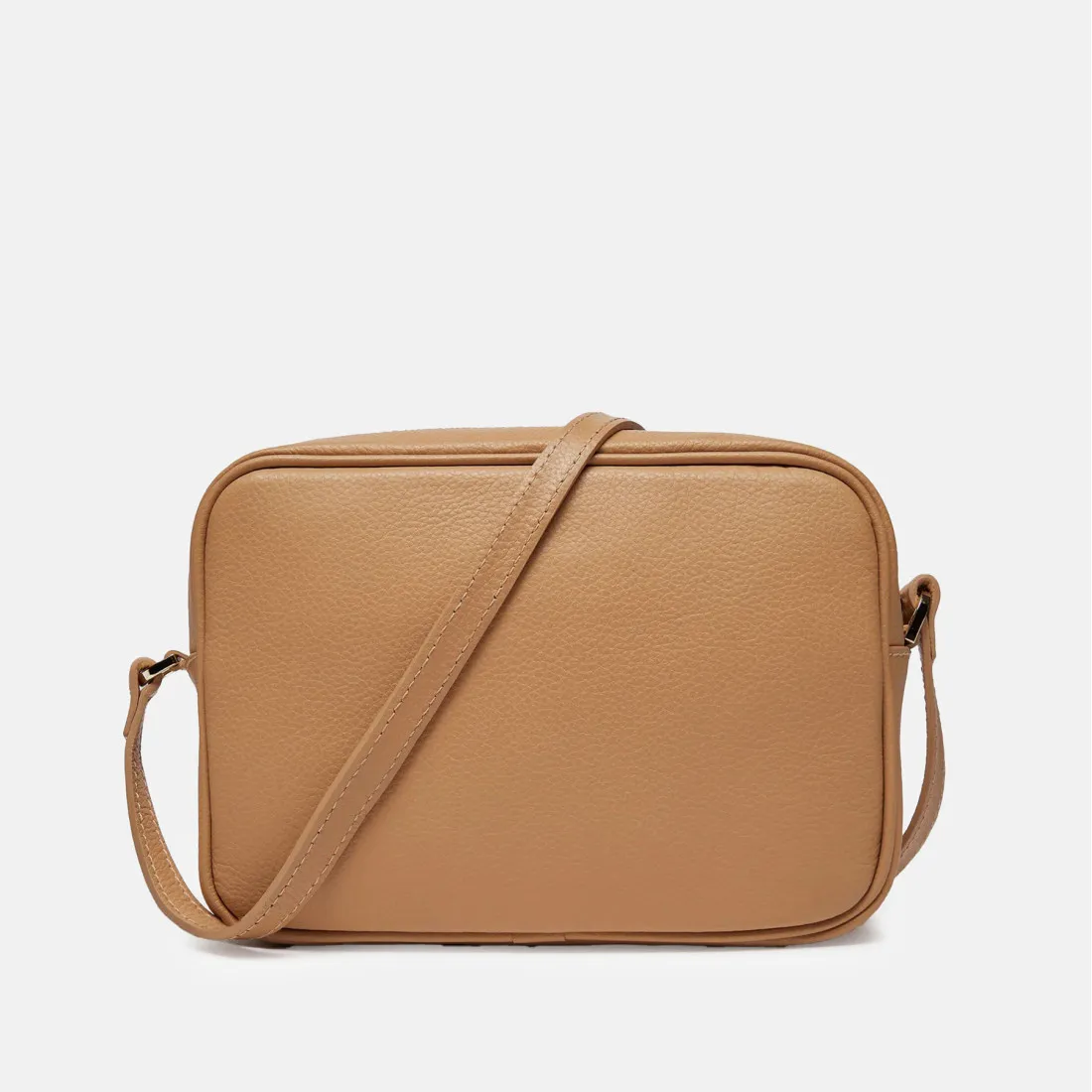 Borsa Patrizia Pepe in pelle beige a tracolla
