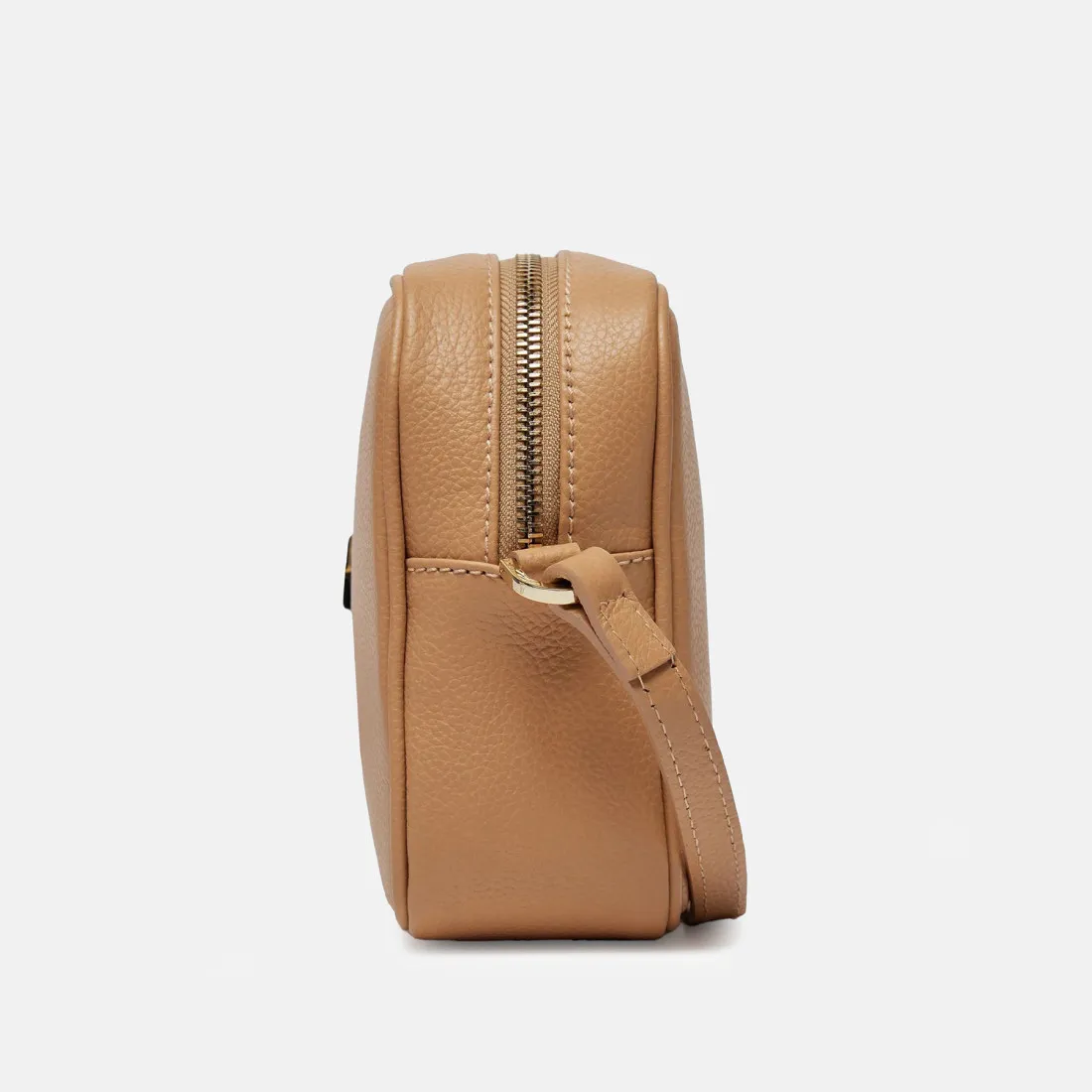 Borsa Patrizia Pepe in pelle beige a tracolla