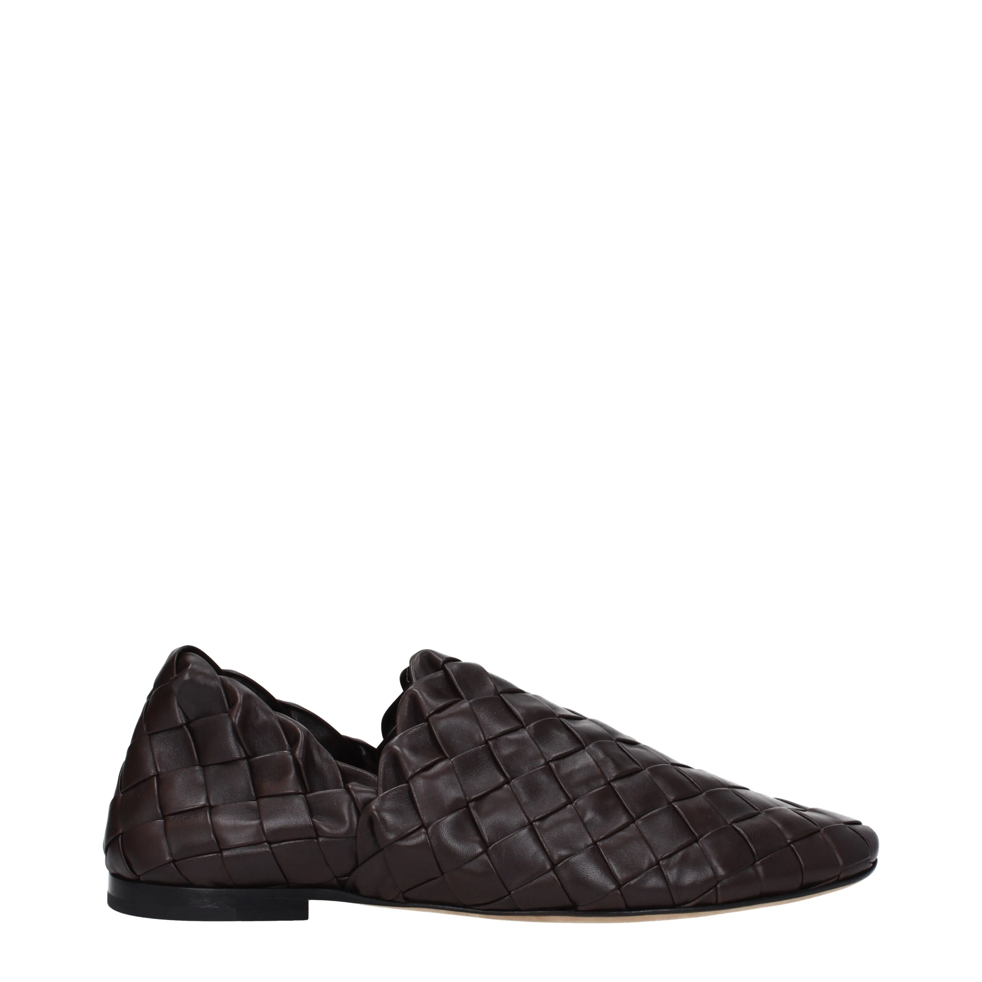 Bottega Veneta Slip On Uomo Pelle Marrone/Cioccolato Fondente