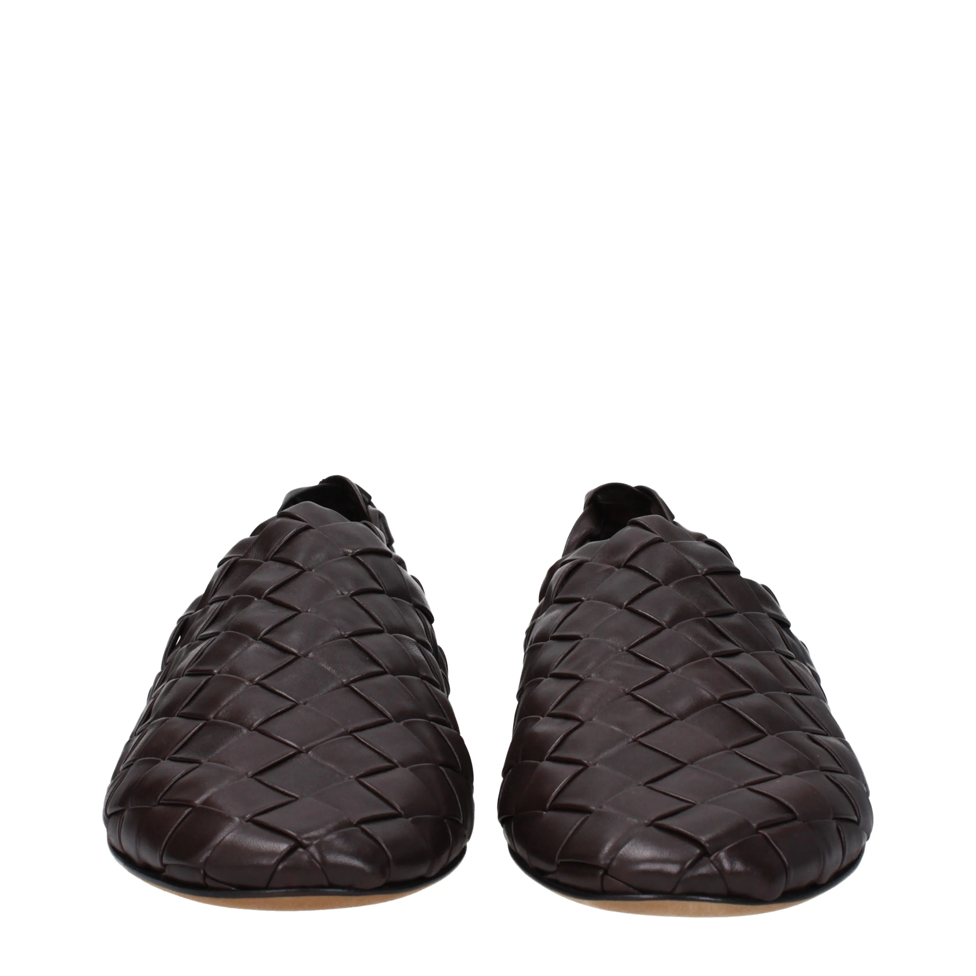 Bottega Veneta Slip On Uomo Pelle Marrone/Cioccolato Fondente
