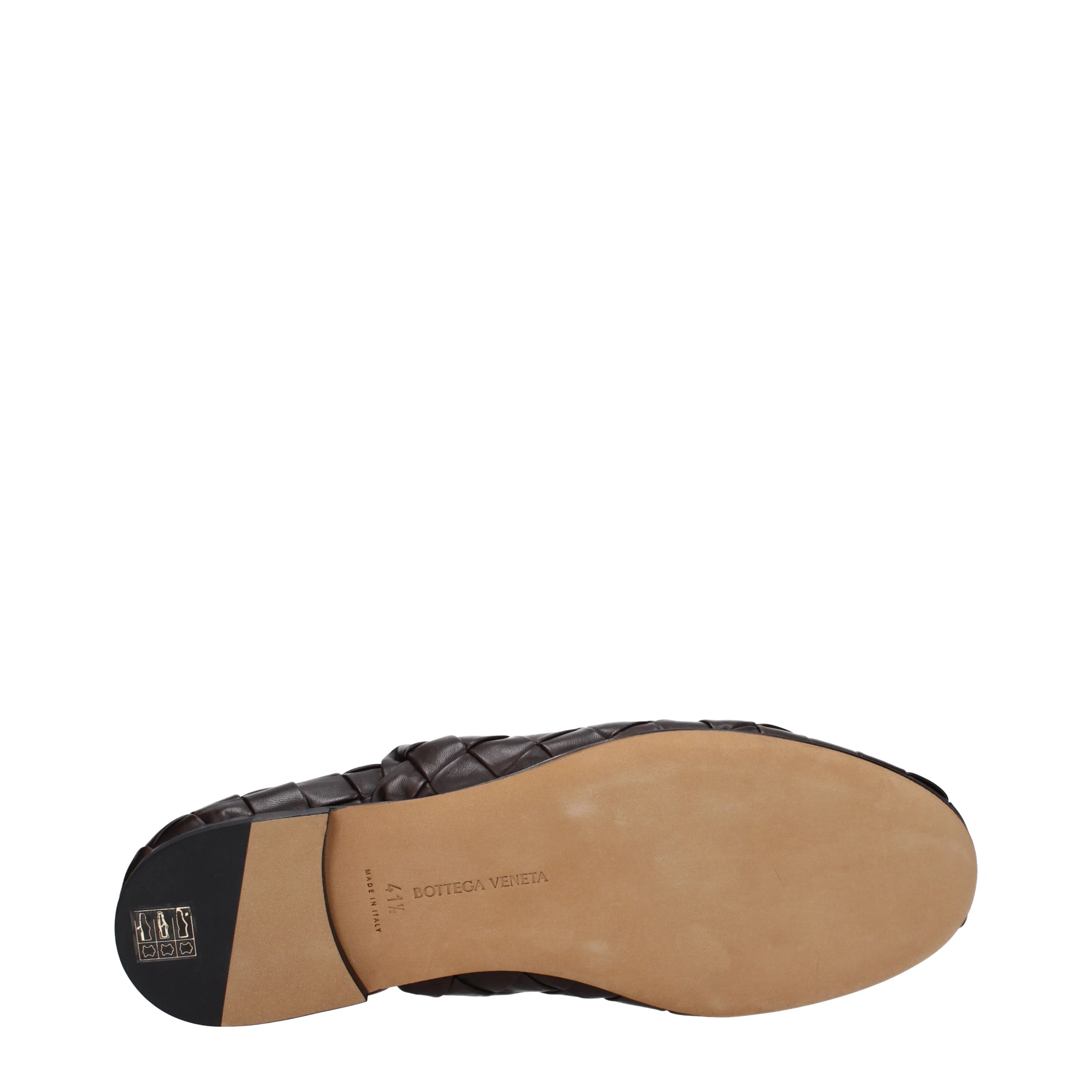 Bottega Veneta Slip On Uomo Pelle Marrone/Cioccolato Fondente