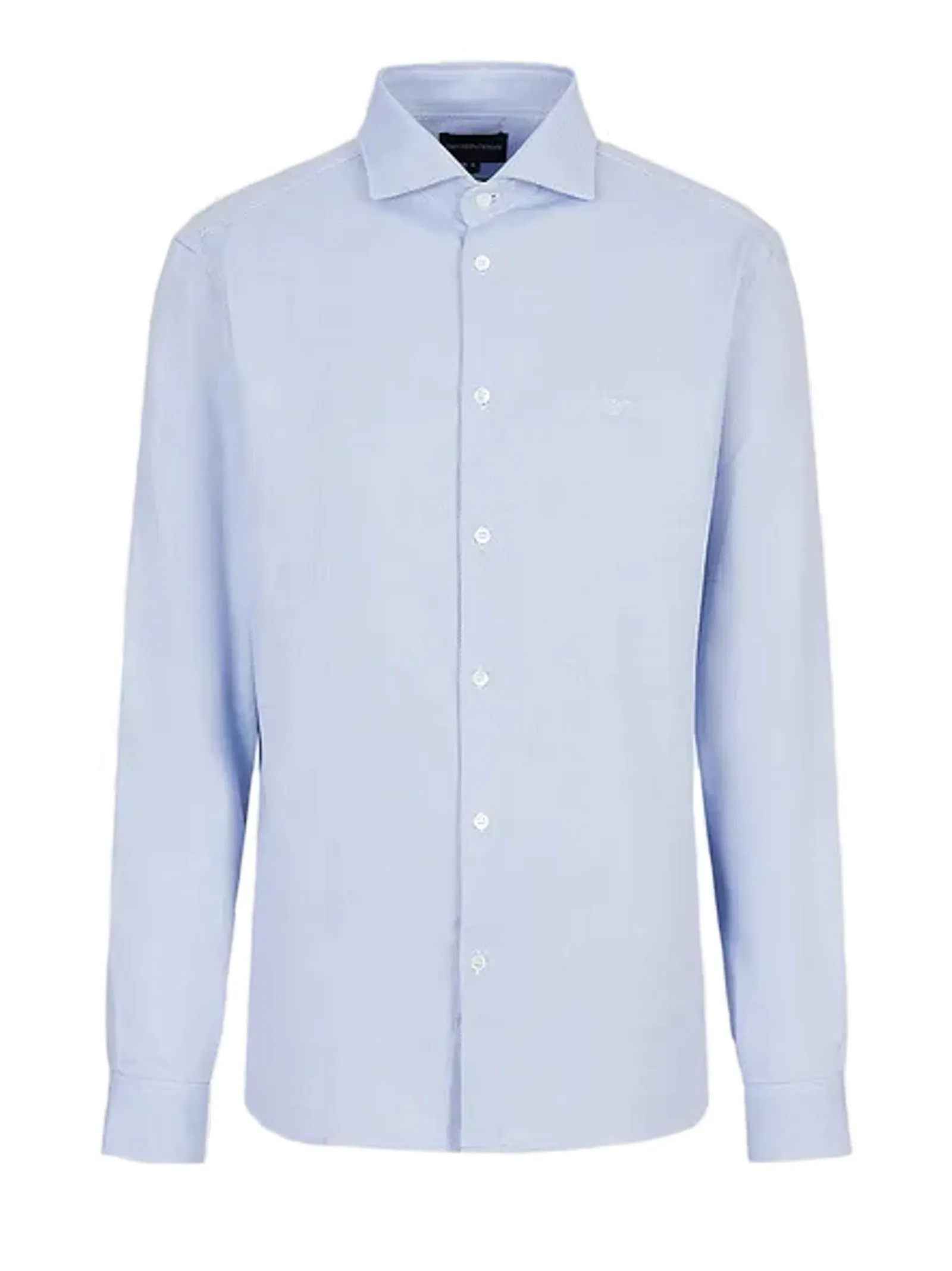 CAMICIA IN COTONE MICROFANTASIA EMPORIO ARMANI UOMO 8N1CD41NB1ZF715