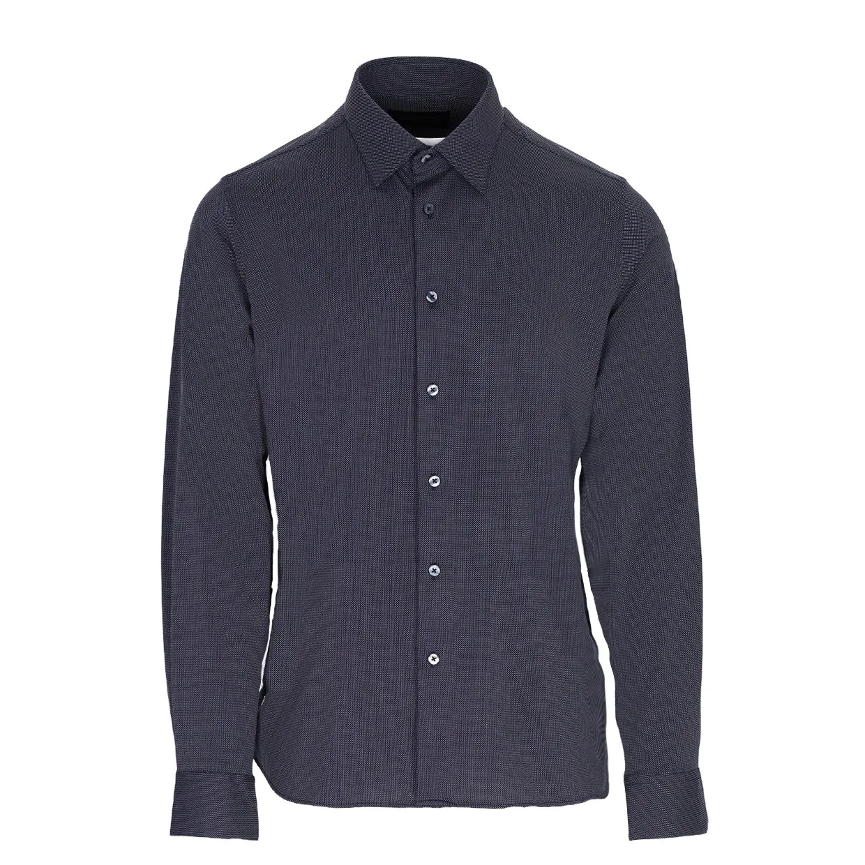 Camicia RRD Shirt Oxford Jacquard Blu / Bianco (V30)