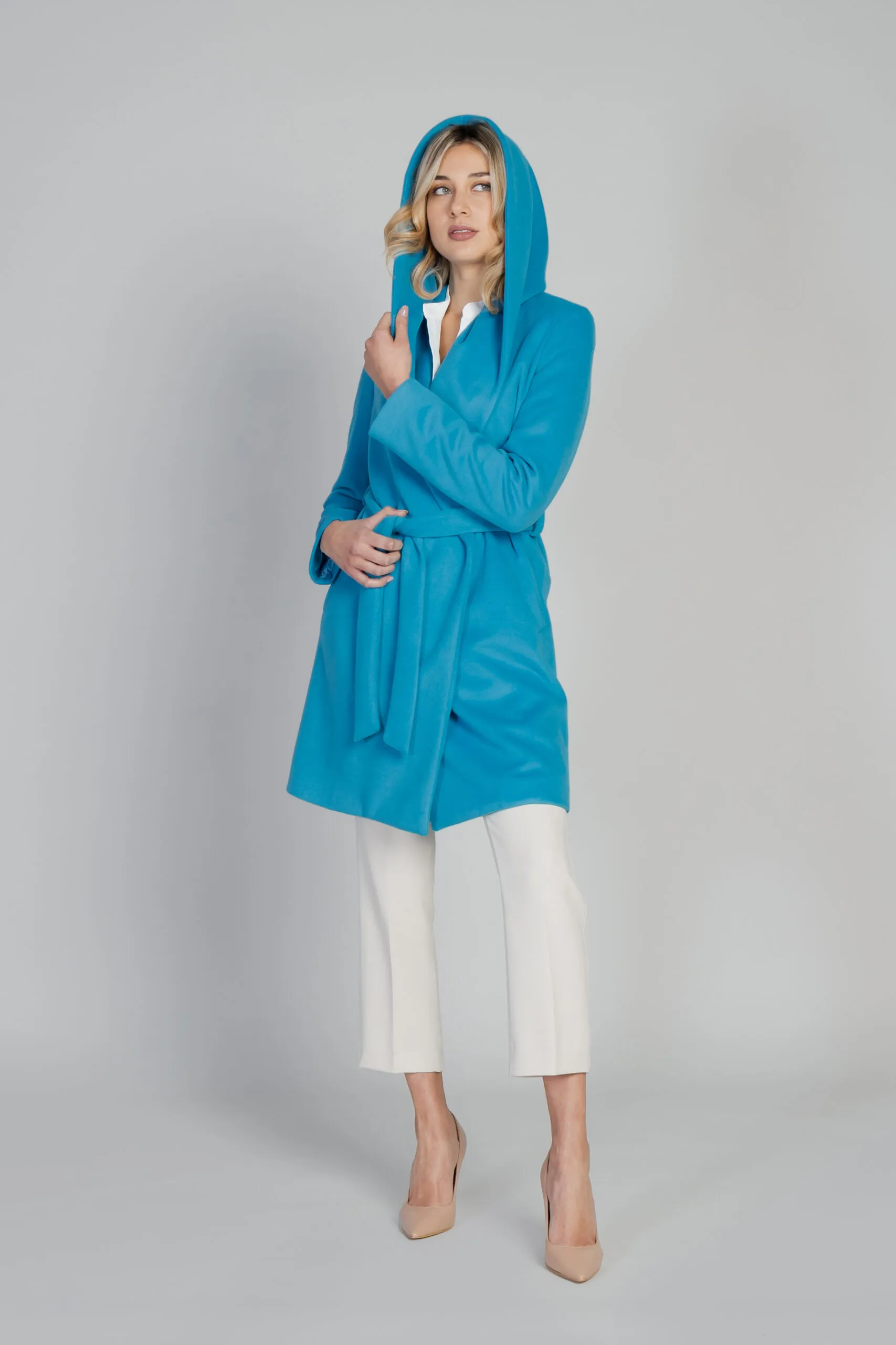 Cappotto Sol Wears Women giusy Celeste