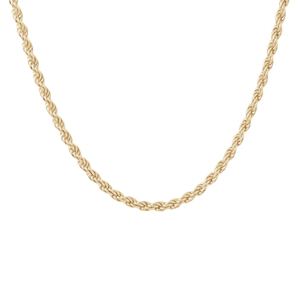 Catena Golden Dream Placcato Oro Giallo Maglia Corda 50 cm 1685646