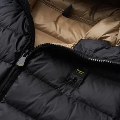 COD. 38 PIUMINO BLAUER IN NYLON ECO ADAMS