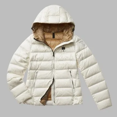 COF. 35 PIUMINO BLAUER SFIANCATO CON CAPPUCCIO CHARME