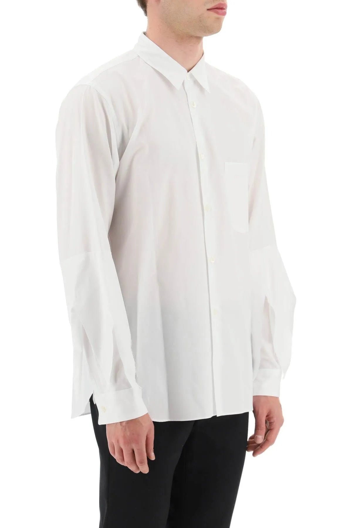 Comme des Garcons Homme Plus Shirt a maniche sfilata