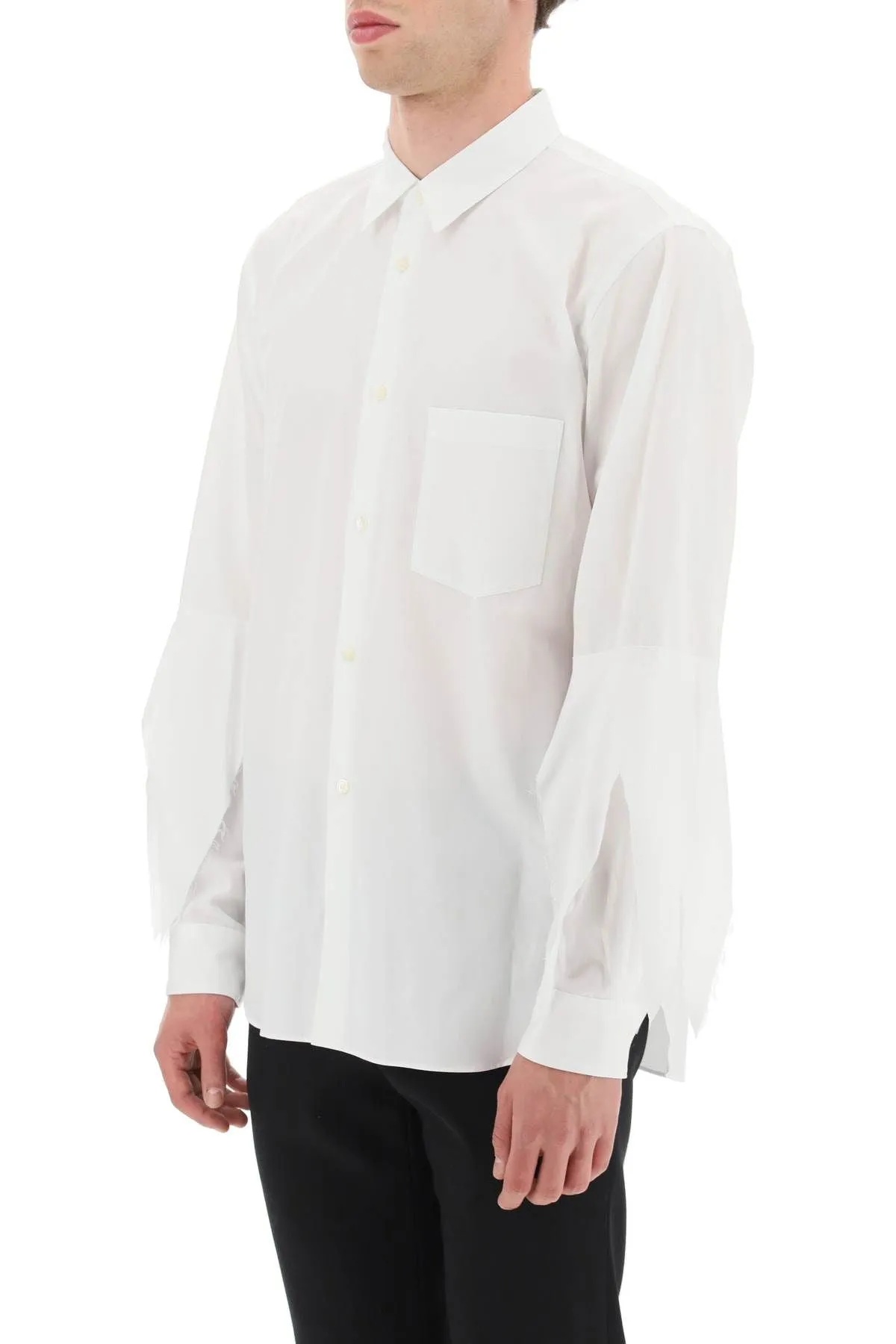 Comme des Garcons Homme Plus Shirt a maniche sfilata