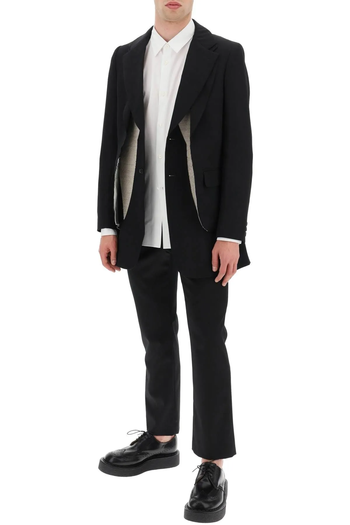Comme des Garcons Homme Plus Shirt a maniche sfilata