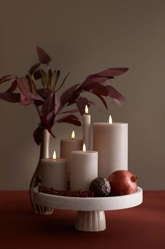Cozy Living set candele led Rustic STONE pacco da 2
