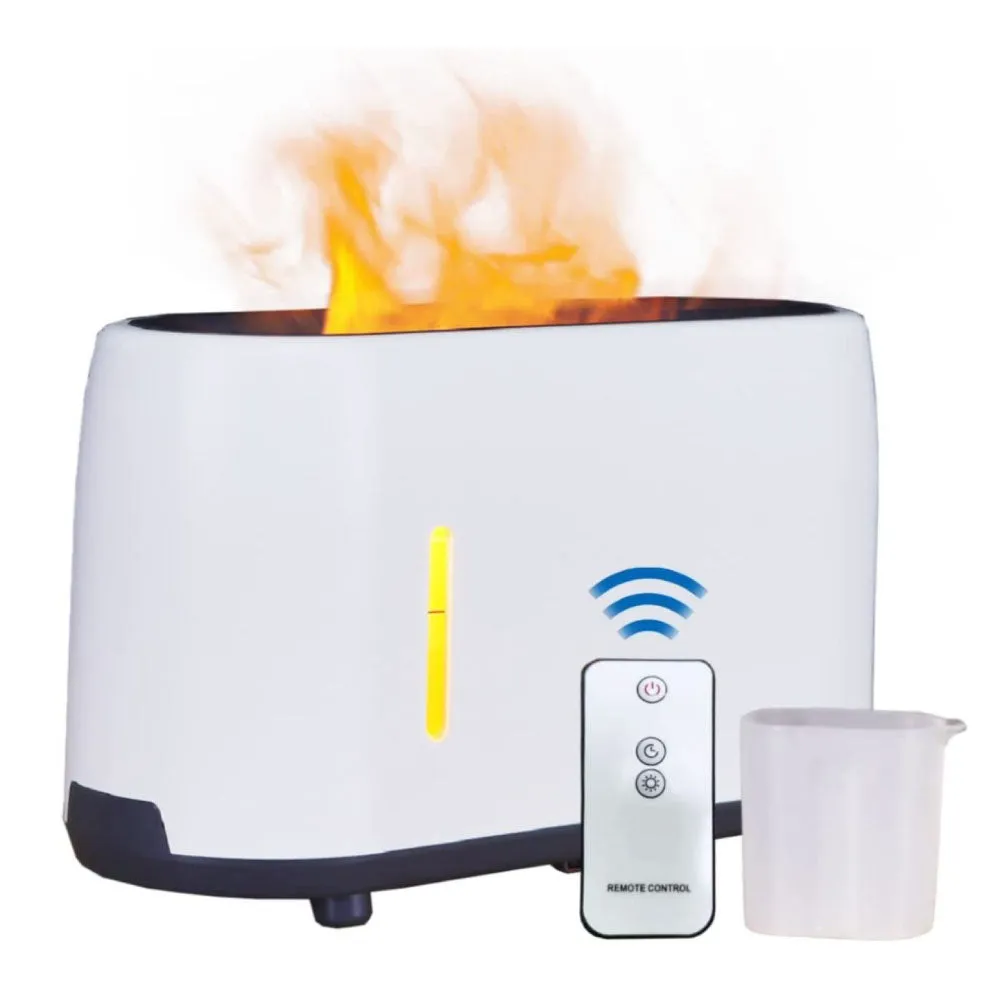 Diffusore di aroma ambiente con effetto fiamma led