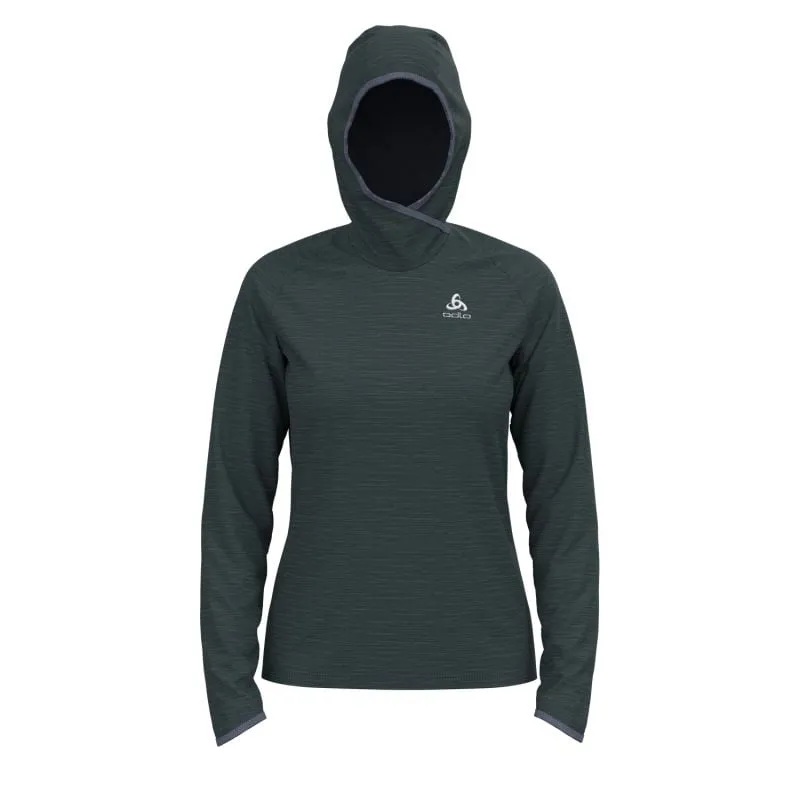 Donna Odlo Maglione Run Easy Warm (India Ink Melange)