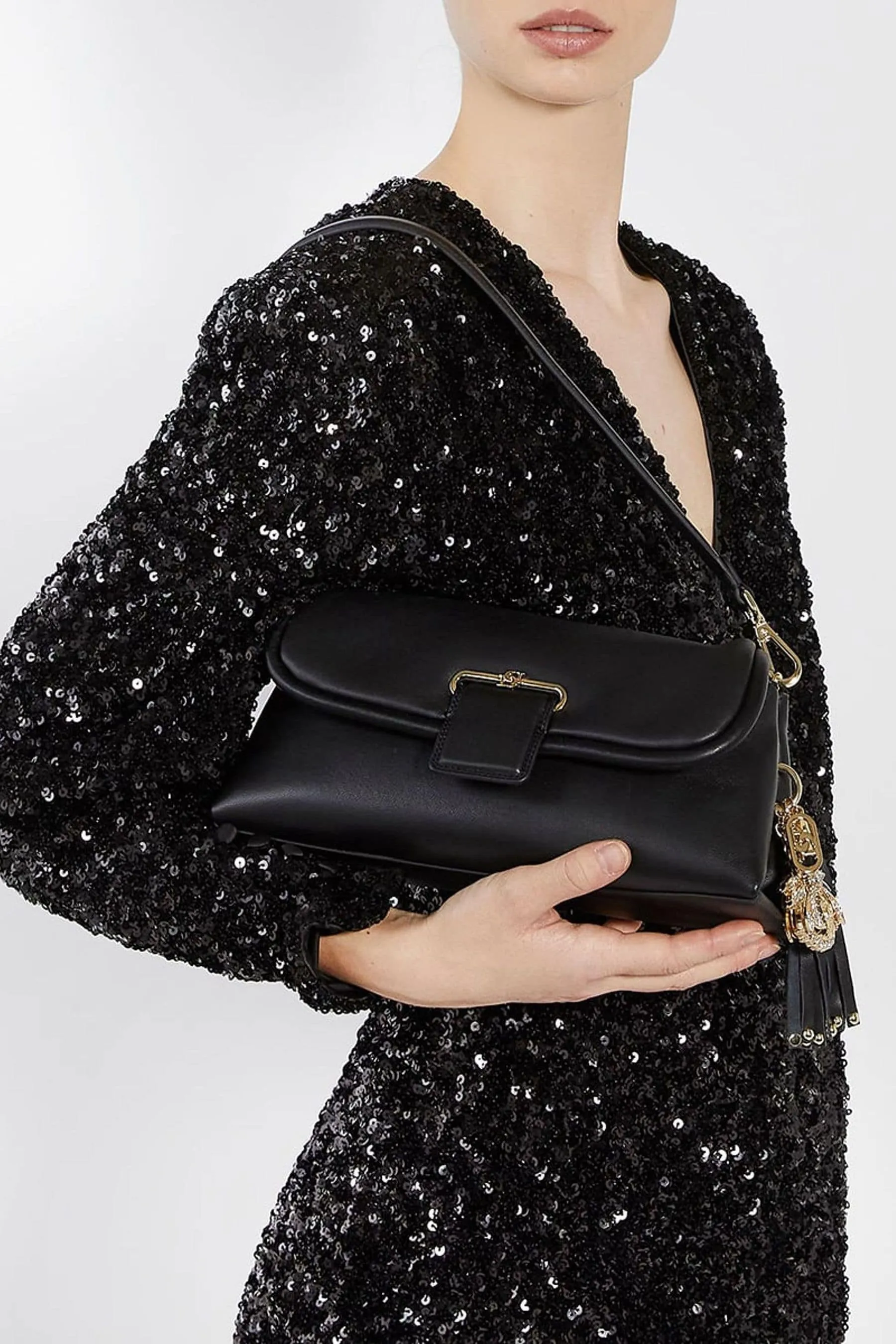 Dune London Chelsea - Borsa per cuscino sulle spalle in pelle