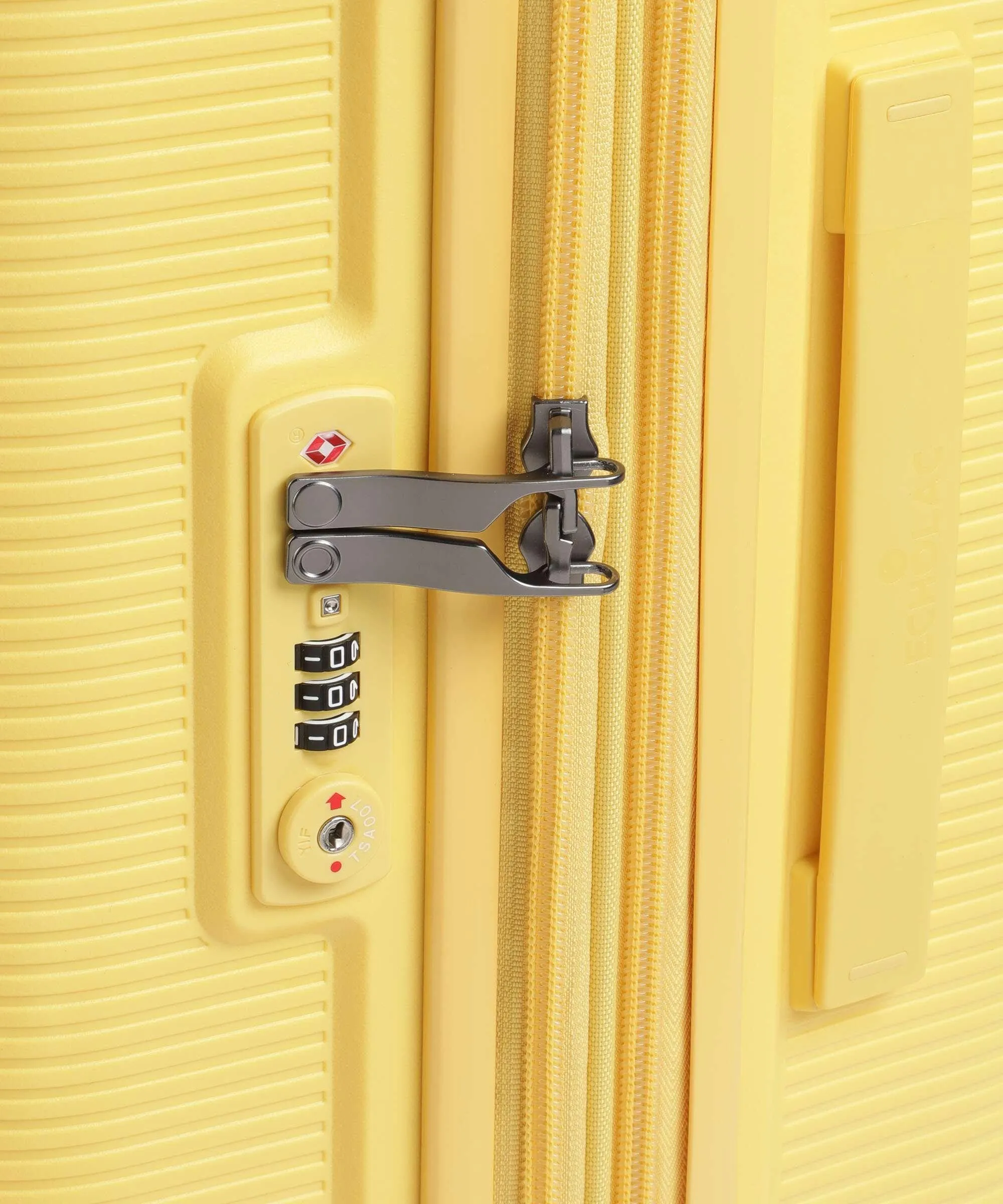  Echolac Forza M Valigia trolley (4 ruote) giallo 65 cm  