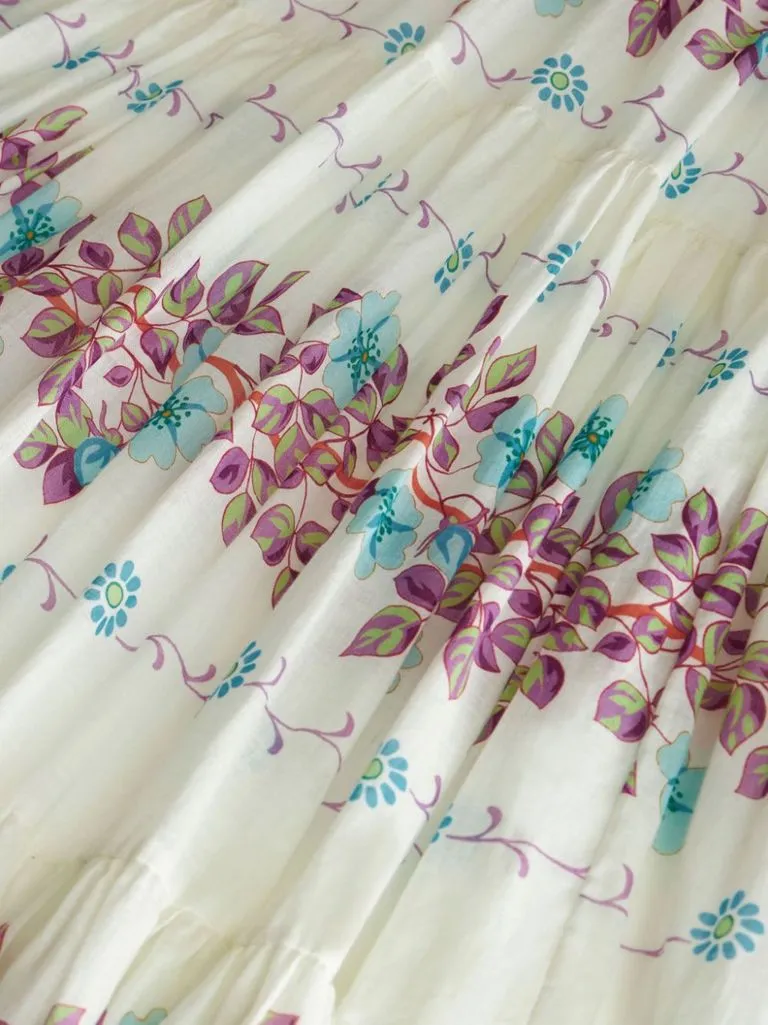 etro Abito lungo con stampa floreale