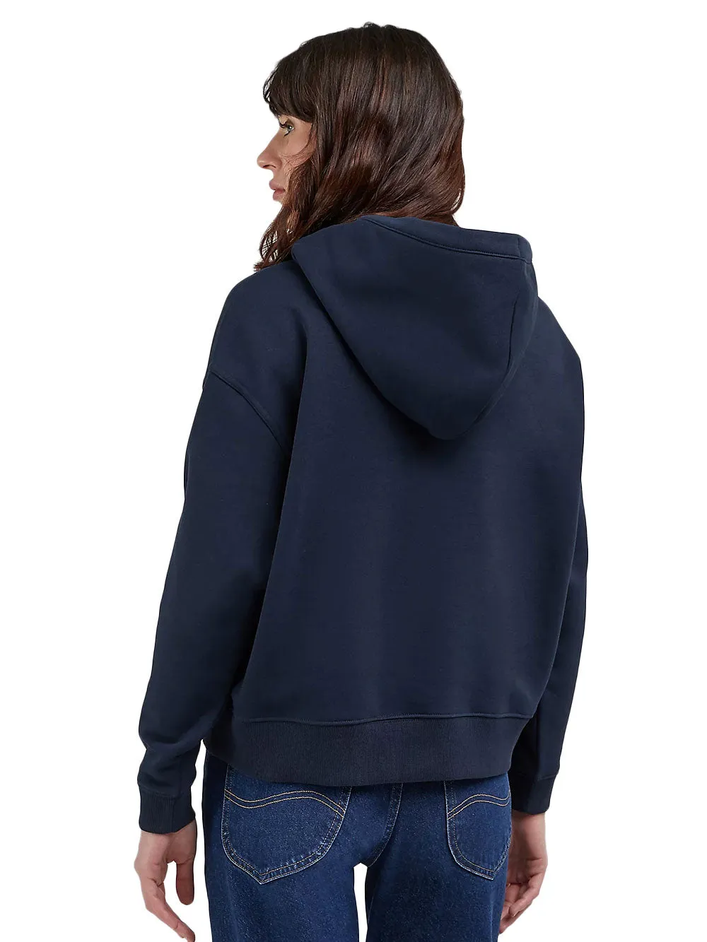 Felpa Donna con logo ricamato