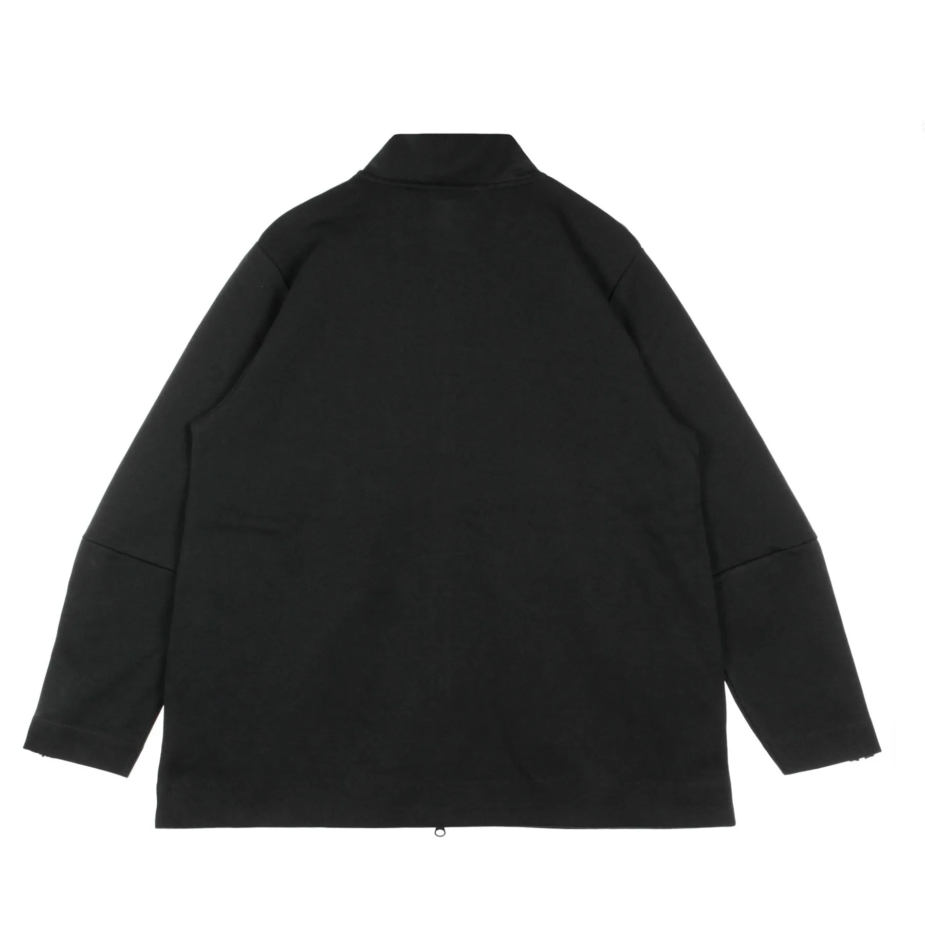 Felpa Leggera Collo Alto Donna Sportswear Tech Fleece Long Black/black