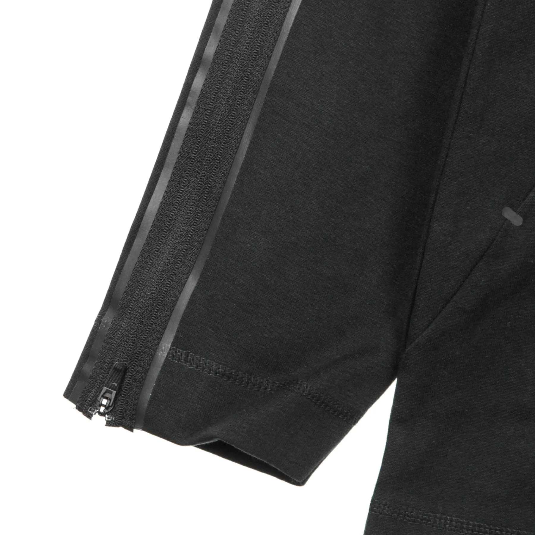 Felpa Leggera Collo Alto Donna Sportswear Tech Fleece Long Black/black