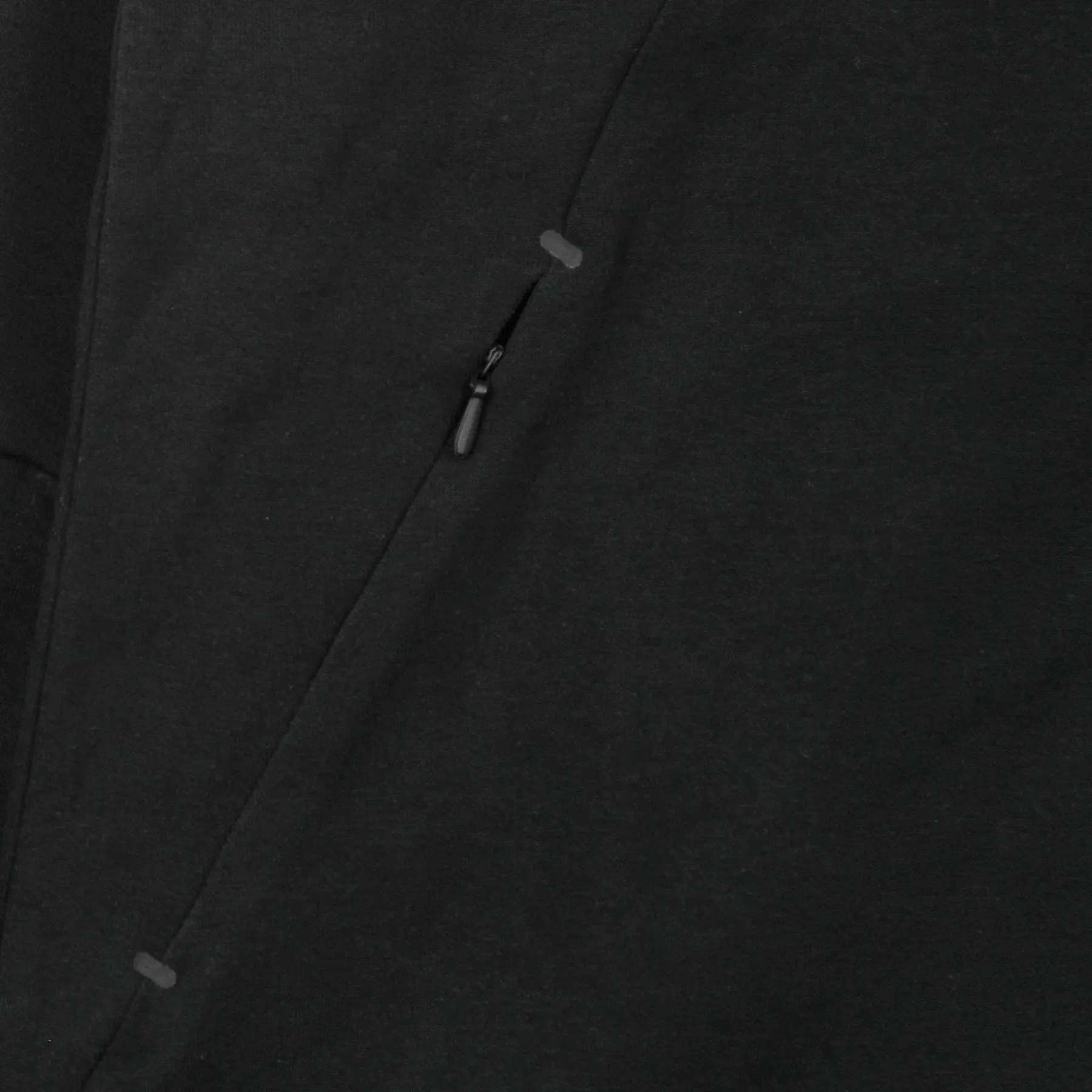 Felpa Leggera Collo Alto Donna Sportswear Tech Fleece Long Black/black