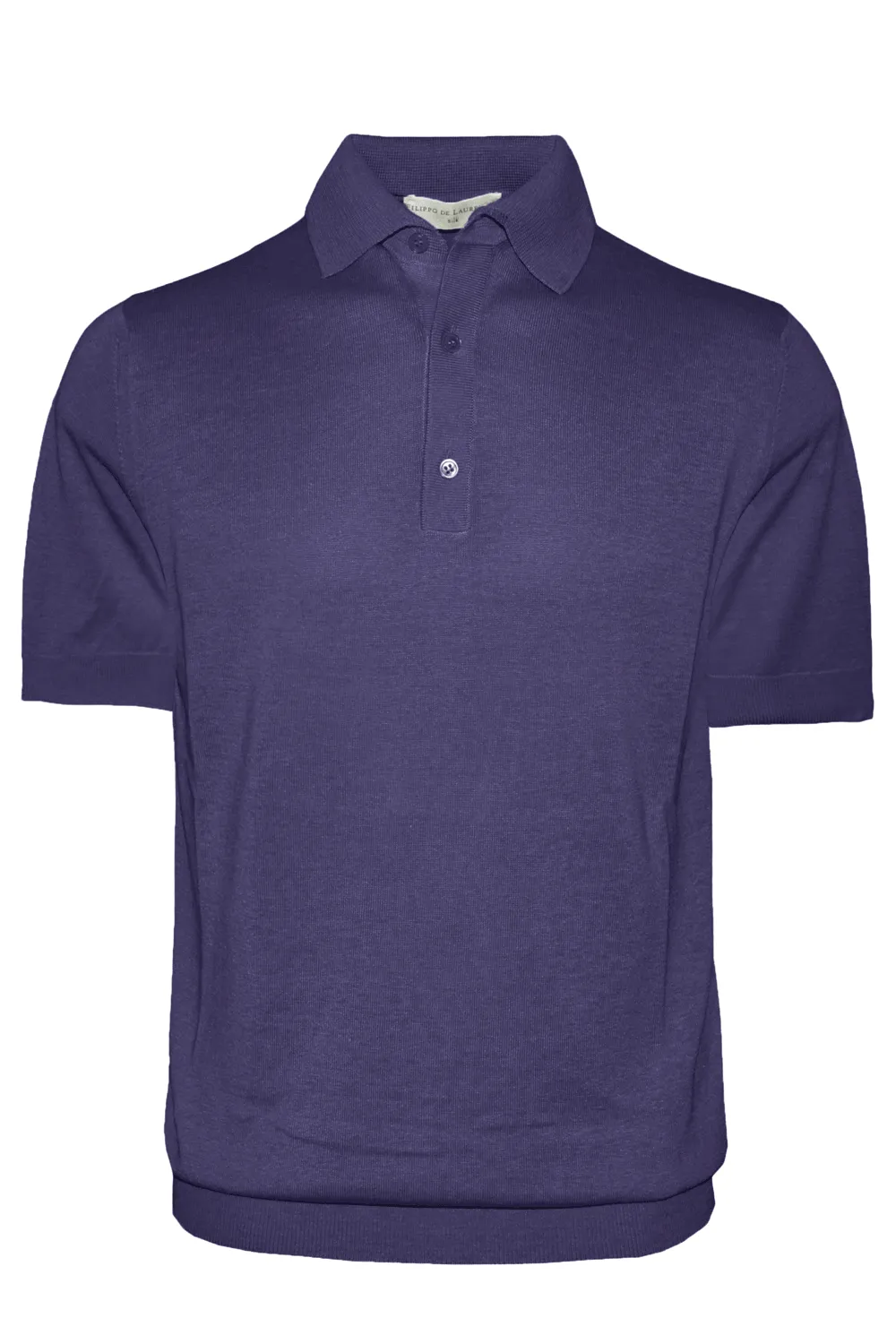 FILIPPO DE LAURENTIIS Polo in lino e seta