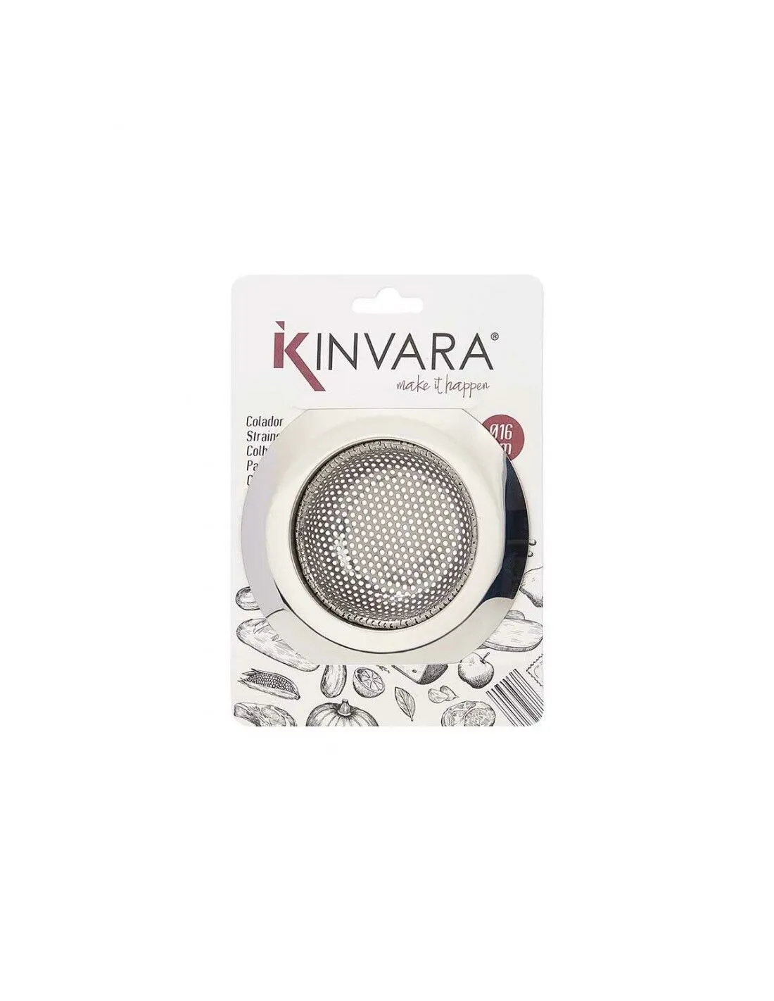Filtro Lavandino Ø 11,5 cm Argentato Acciaio inossidabile (48 Unità)