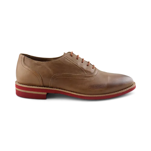 Francesine in pelle marrone