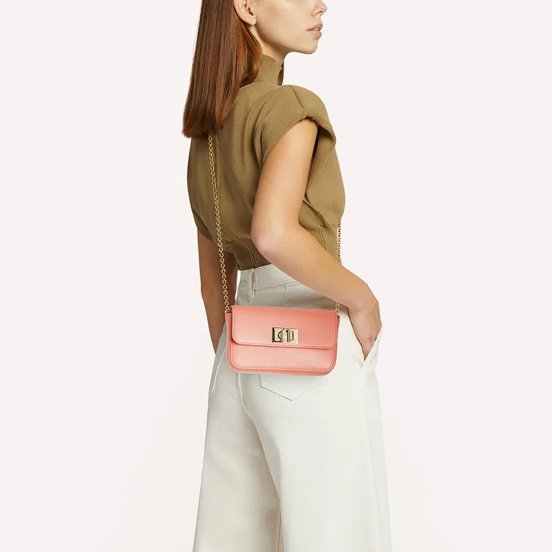Furla FURLA 1927 Borsa a tracolla mini pompelmo