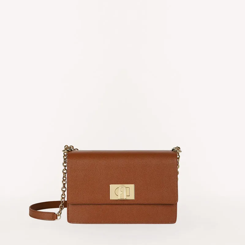Furla FURLA 1927 Borsa a tracolla S cognac