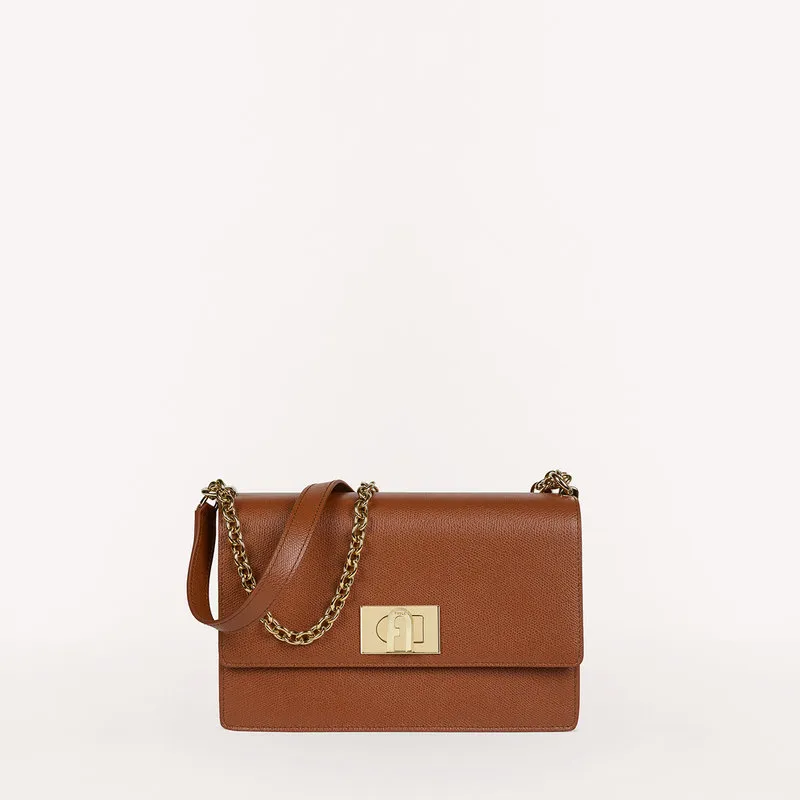 Furla FURLA 1927 Borsa a tracolla S cognac