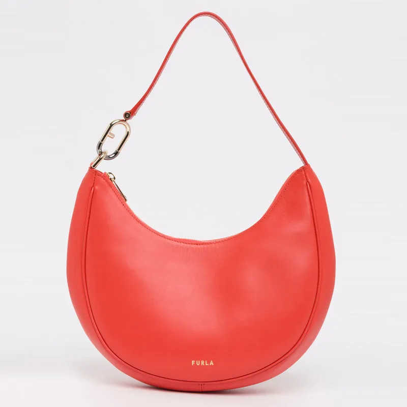Furla FURLA PRIMAVERA M BORSA A TRACOLLA tangerine